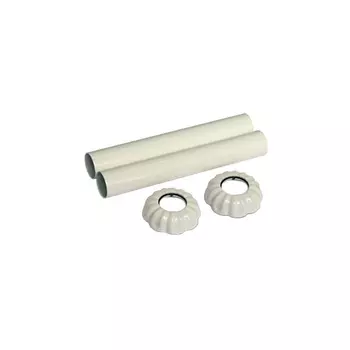 Трубки SR Rubinetterie декоративные 18-20 мм для радиатора белые (0497-1500V16A)