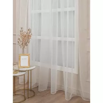 Тюль деворе шампань 300х270 см Amore Mio (15515)