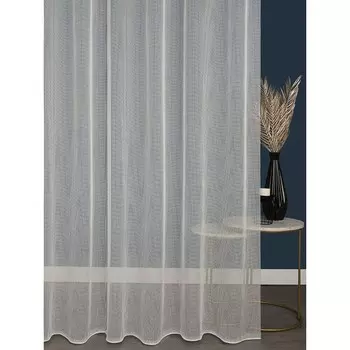 Тюль сетчатая ткань белый 300х280 см Amore Mio (38176)