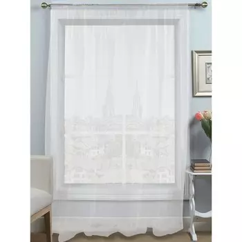 Тюль вуаль белый 300х300 см Amore Mio (11268)