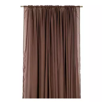 Тюль вуаль шоколад 500х260 см Legrand с утяжелителем (58109818)