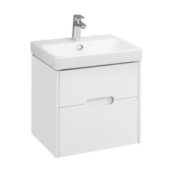 Тумба под раковину Aquaton Оливия 55 см подвесная белая (1A254201OL010)