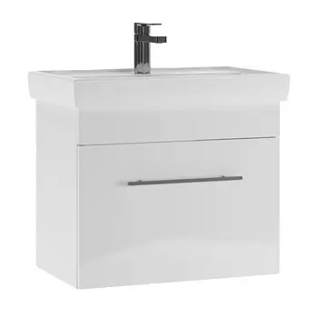 Тумба под раковину Енисей 60 см подвесная белая (УПП00038121)