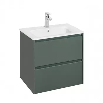 Тумба под раковину Roca Ona 60 см подвесная зеленая матовая (A857613513)