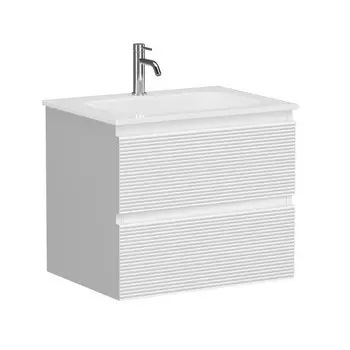 Тумба под раковину Sancos Folk 60 см подвесная bianco (FL60W)