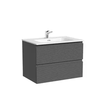 Тумба под раковину Sancos Folk 70 см подвесная grey soft (FL70GS)