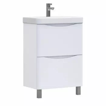 Тумба под раковину Vigo Glem 60 см напольная белая (tn.GLE.9595.60.2Y)