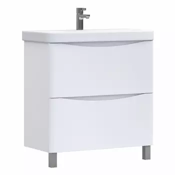 Тумба под раковину Vigo Glem 80 см напольная белая (tn.GLE.9595.80.2Y)