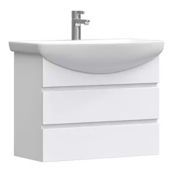 Тумба под раковину Vigo Wing 70 см подвесная белая (tp.WIN.BAL.70.2Y белый)