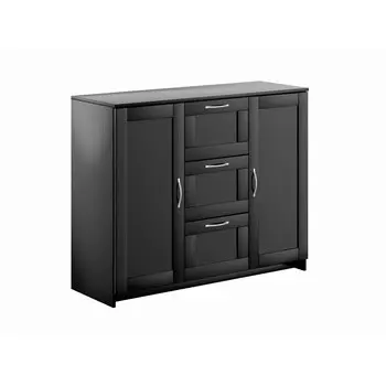 Тумба Шведский Стандарт Сириус 412х1171х946 мм 2 двери 3 ящика дуб венге