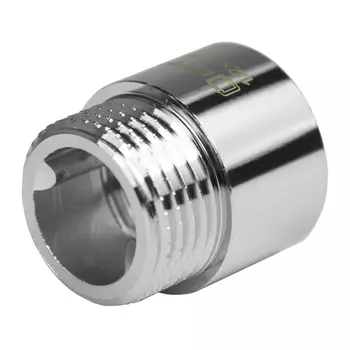 Удлинитель CTM 15 мм х 1/2 ВР(г) х 1/2 НР(ш) латунный (CREMF015)