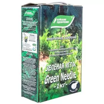 Удобрение минеральное сухое для растений Зеленая игла Буйские удобрения 1 кг