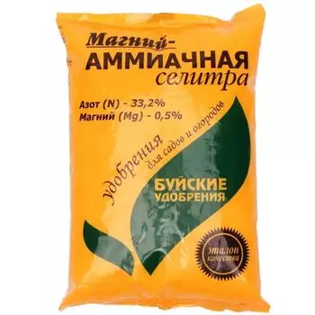 Удобрение минеральное сухое универсальное Магний-Аммиачная селитра Буйские удобрения 0,9 кг