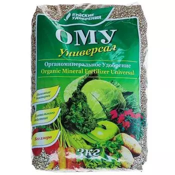Удобрение органо-минеральное сухое универсальное Буйские удобрения 3 кг