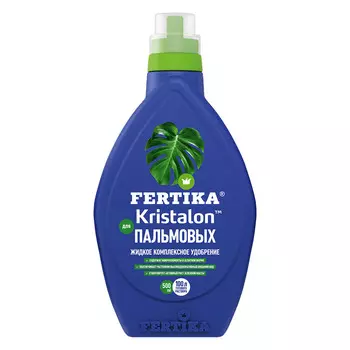 Удобрение минеральное жидкое для фикусов и пальм Кристалон Fertika 0,5 л