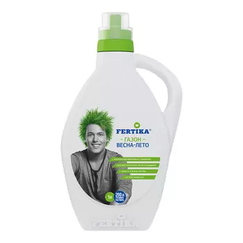 Удобрение минеральное жидкое для газона Весна-лето Fertika 1000 мл