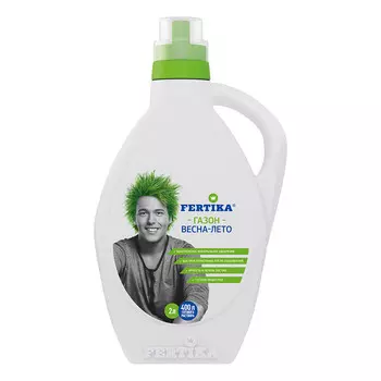 Удобрение минеральное жидкое для газонных трав Газон Весна-Лето Fertika 2 л