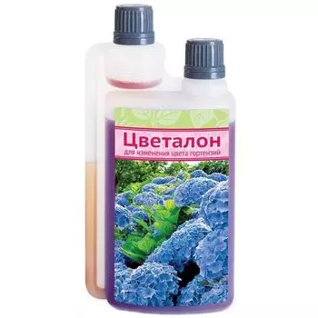 Удобрение минеральное жидкое для гортензий Цветалон Ваше хозяйство 250 мл