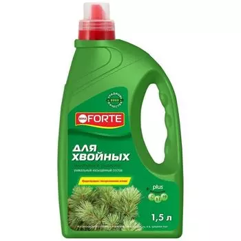 Удобрение минеральное жидкое для хвойных растений Bona Forte 1,5 л