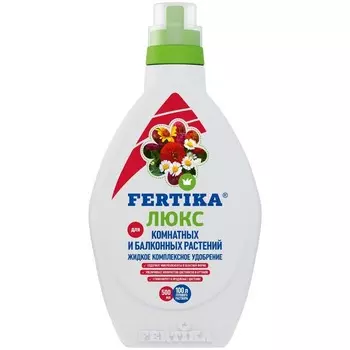 Удобрение минеральное жидкое для выращивания рассады Люкс Fertika 0,5 л