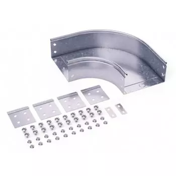 Угол для лотка горизонтальный 90° DKC 200х80 мм с креплением (36024K)