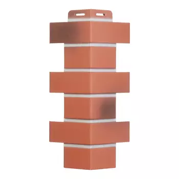 Угол наружный Docke Flemish 443х174 мм жженый красный