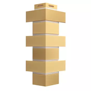 Угол наружный Docke Flemish Premium 443х174 мм жженый желтый