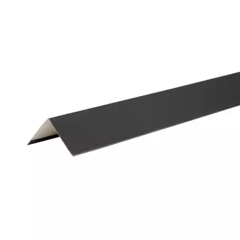 Угол наружный металлический полиэстер Технониколь Hauberk 1250 мм темно-серый RAL 7024