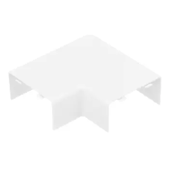 Угол плоский для кабель-канала DKC 80х40 мм белый (01740)