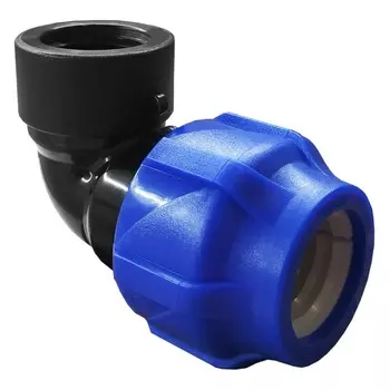 Угол ПНД Valfex компрессионный переходной 32х1 ВР(г)