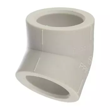 Угол полипропиленовый FV-Plast 32 мм 45° серый (203032)