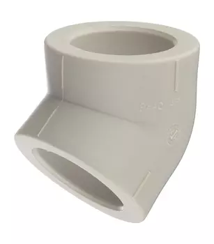 Угол полипропиленовый FV-Plast 40 мм 45° серый (203040)