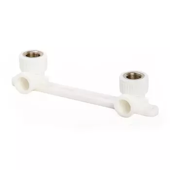 Угол полипропиленовый Lammin 20 мм х 1/2 ВР(г) с креплением двойной (Lm31057020015)