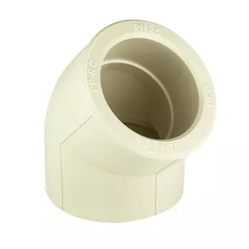 Угол полипропиленовый Valfex 50 мм 45° серый (10107050Г)