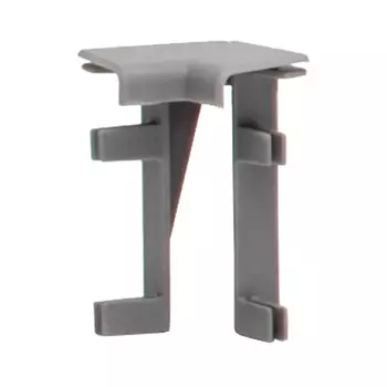 Угол ПВХ внутренний Salag 50 мм серый под ковролин (1 шт.)