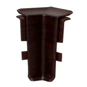 Угол ПВХ внутренний Salag NG 62 мм венге