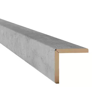 Уголок МДФ складной бетон чикаго 24х24х2700 мм Stella