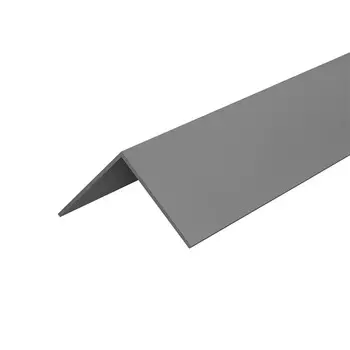 Уголок ПВХ 10х10х2700 мм 005 серый