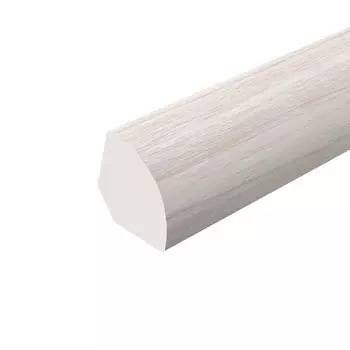 Уголок ПВХ 14х14х2700 мм округлый 267 клен белый