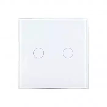 Умный выключатель двухклавишный Sibling Powerlite-WS2W скрытая установка белый