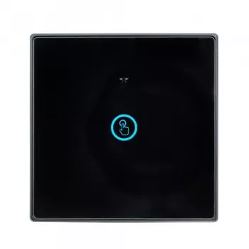 Умный выключатель одноклавишный Sibling Powerlite-WS1B скрытая установка черный