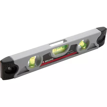 Уровень магнитный Bellota 23 см 3 глазка коробчатый