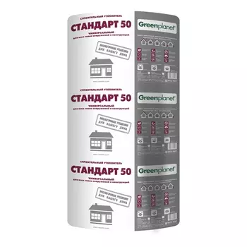 Утеплитель Greenplanet Стандарт 50х600х6000 мм 7,2 кв.м