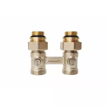 Узел нижнего подключения Arrowhead 1/2 НР(ш) х 3/4 НР(ш) ЕК для радиатора (216032)
