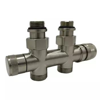 Узел нижнего подключения SR Rubinetterie Tondera 1/2 НР(ш) х 3/4 НР(ш) ЕК для радиатора (0682-1500NSE0)