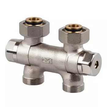 Узел нижнего подключения SR Rubinetterie Free Style 3/4 ВР(г) х 3/4 НР(ш) ЕК для радиатора (0705-2000N0E0)