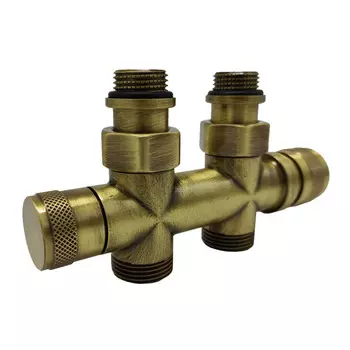 Узел нижнего подключения SR Rubinetterie Tondera 1/2 НР(ш) х 3/4 НР(ш) ЕК для радиатора (0682-1500Z0E0)