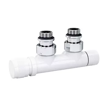 Узел нижнего подключения угловой SR Rubinetterie Tondera 1/2 НР(ш) х 3/4 НР(ш) ЕК для радиатора (0683-1500VCEA)