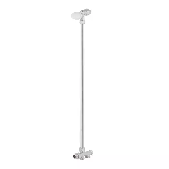 Узел регулирующий угловой Tiemme 1/2 НР(ш) х М24 НР(ш) для радиатора (3375KIT)