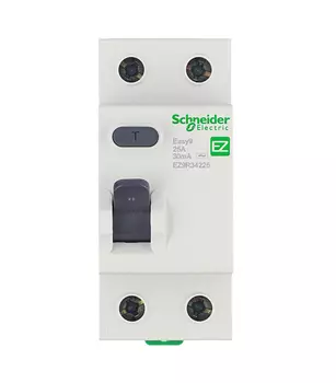 УЗО Schneider Electric Easy9 25А 1P+N тип AC 30 мА 4,5 кА (EZ9R34225)